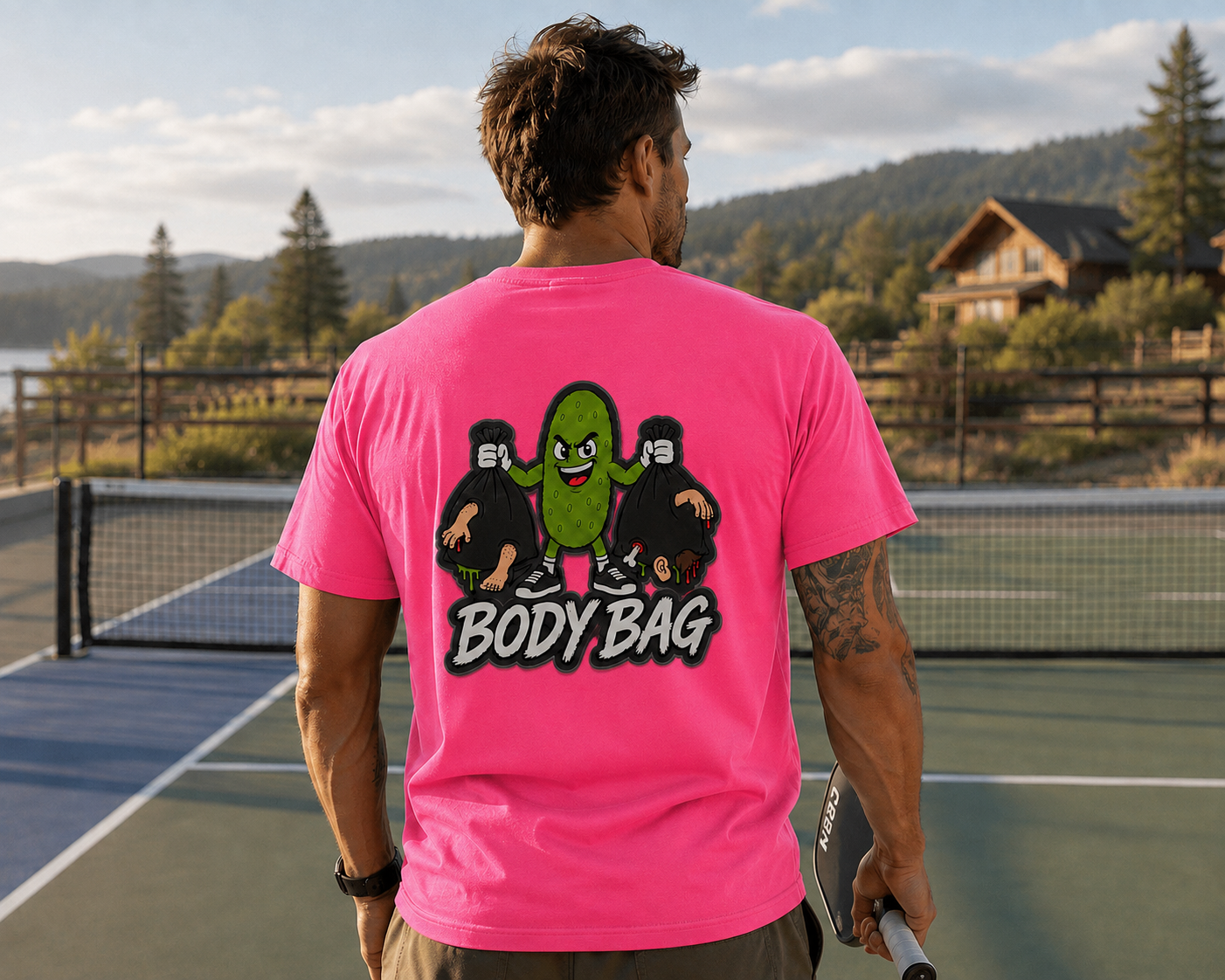 Body Bag Classic Tee - Choose From 3 Neon Colors