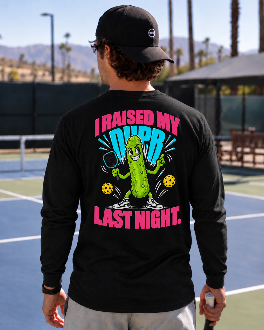 I Raised My DUPR Long Sleeved Tee - Choose Your Color