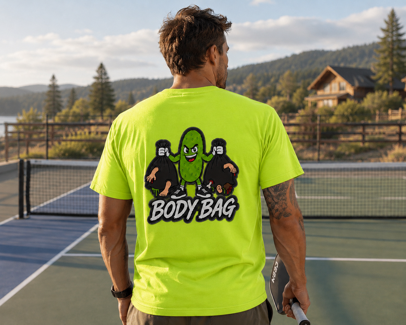 Body Bag Classic Tee - Choose From 3 Neon Colors