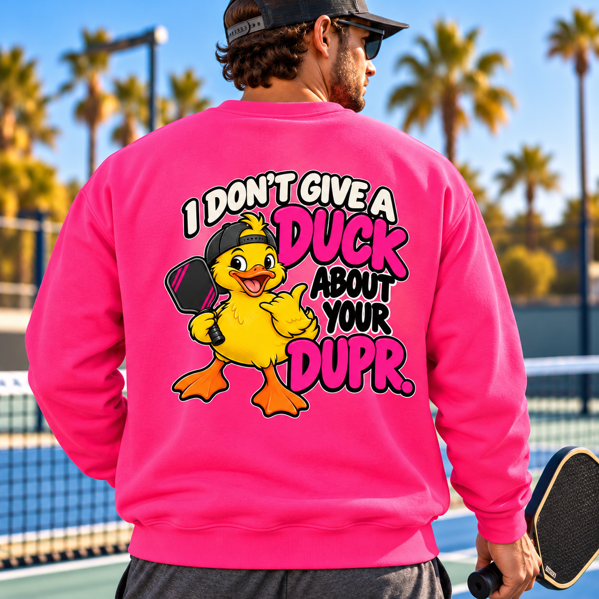 I Don’t Give A Duck Crewneck Sweatshirt