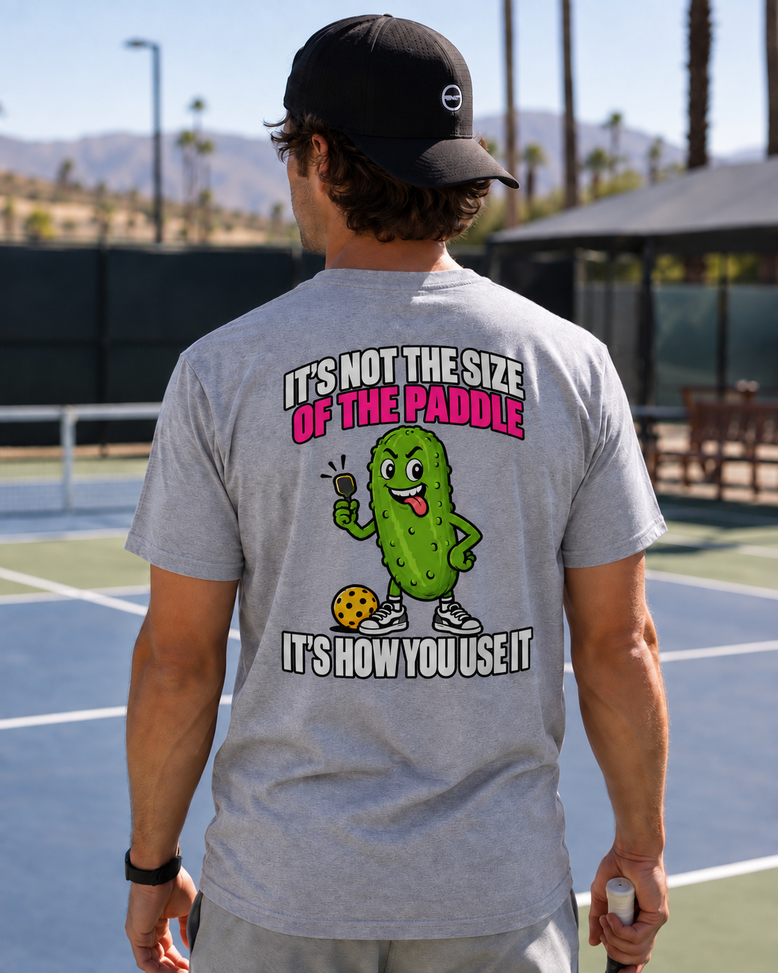 It's Not The Size Of The Paddle Classic Tee - Choose Your Color
