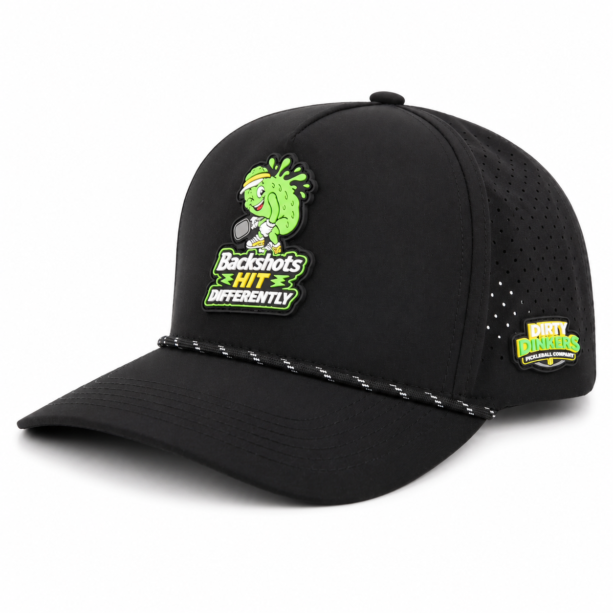 Backshots Hit Differently Performance Pickleball Hat