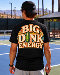 Retro Big Dink Energy Performance Tee- Black