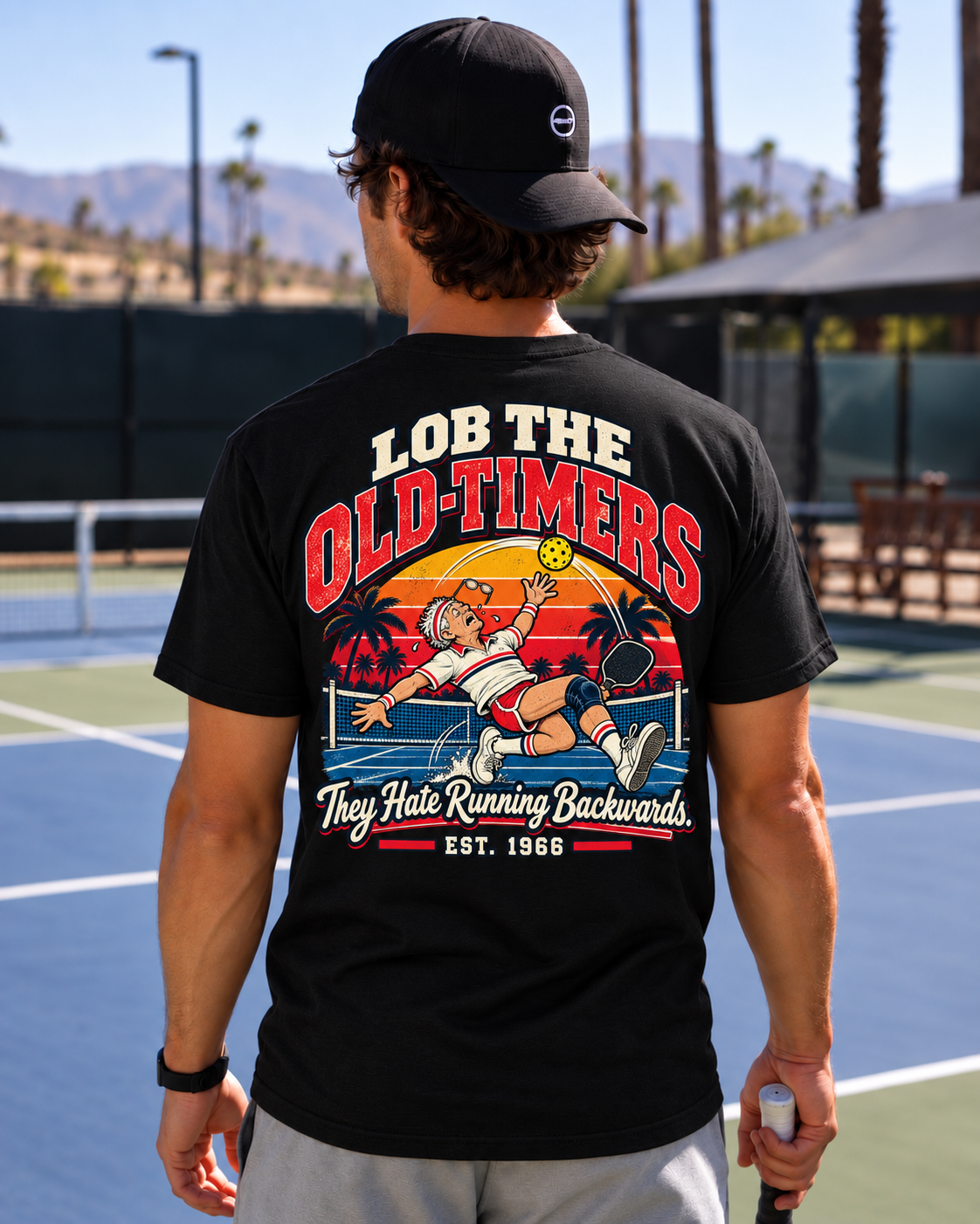 Retro Lob The Old-Timers Classic Tee - Choose Your Color
