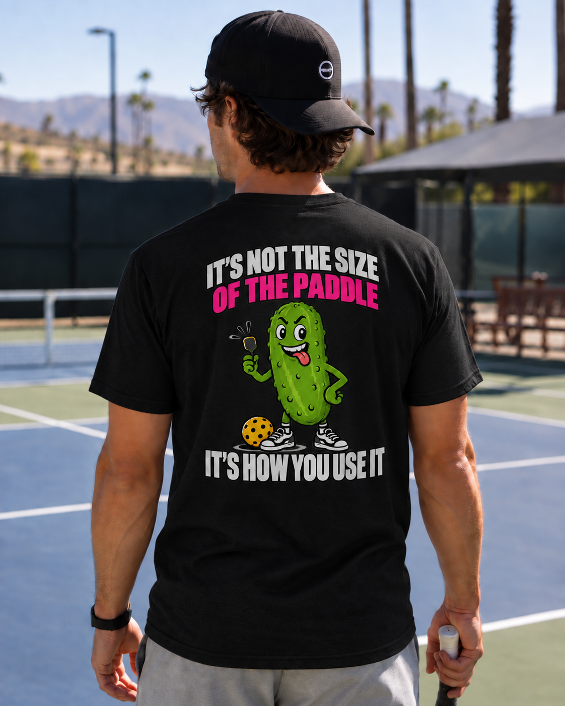 It's Not The Size Of The Paddle Performance Tee - Choose Your Color