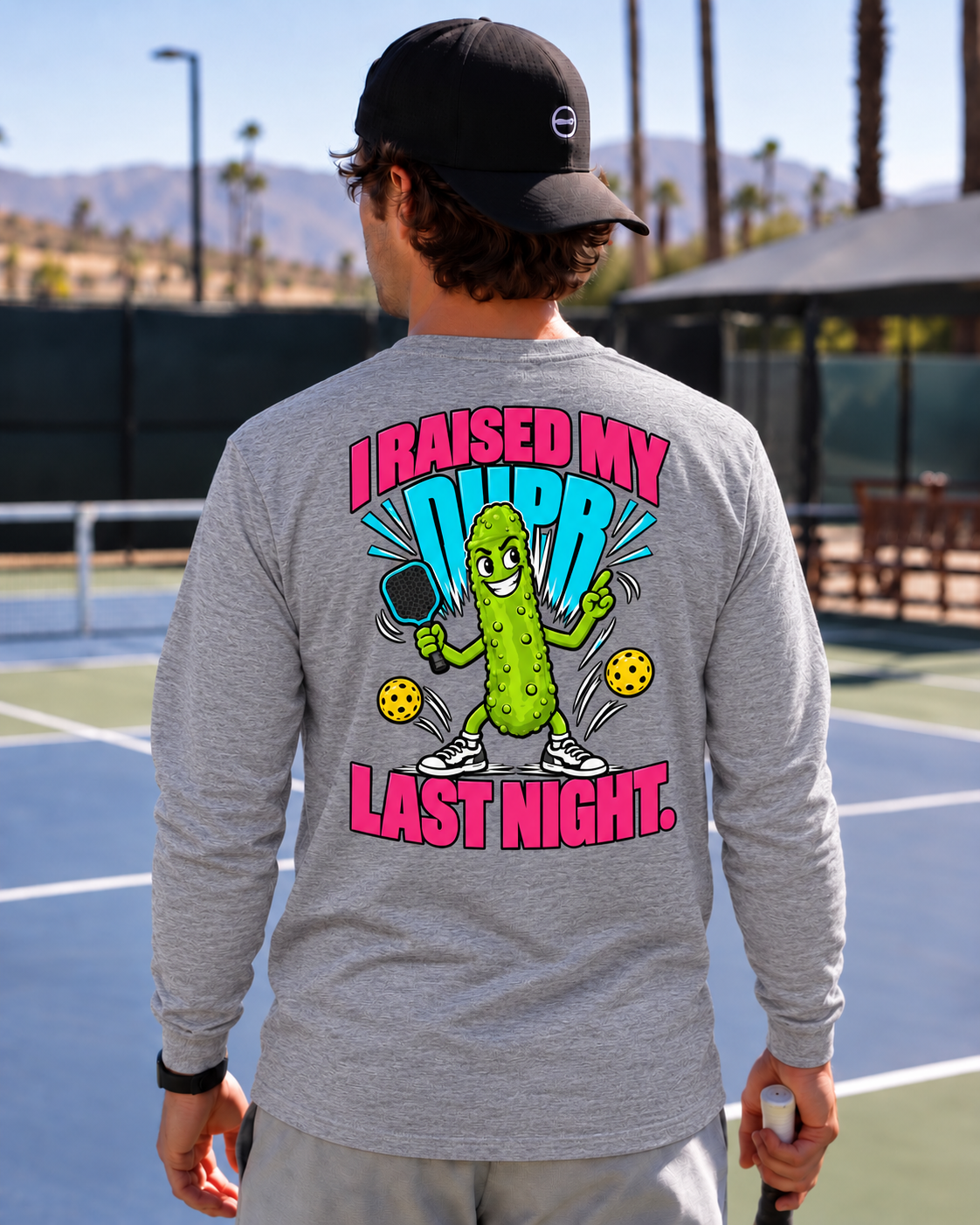 I Raised My DUPR Long Sleeved Tee - Choose Your Color