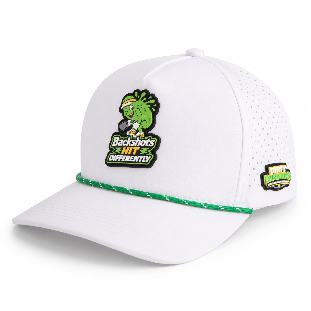 Backshots Hit Differently Performance Pickleball Hat