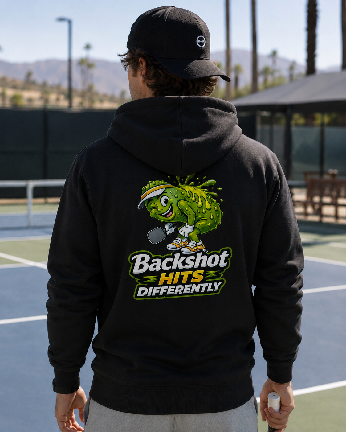 Backshot Hits Differently Hoodie
