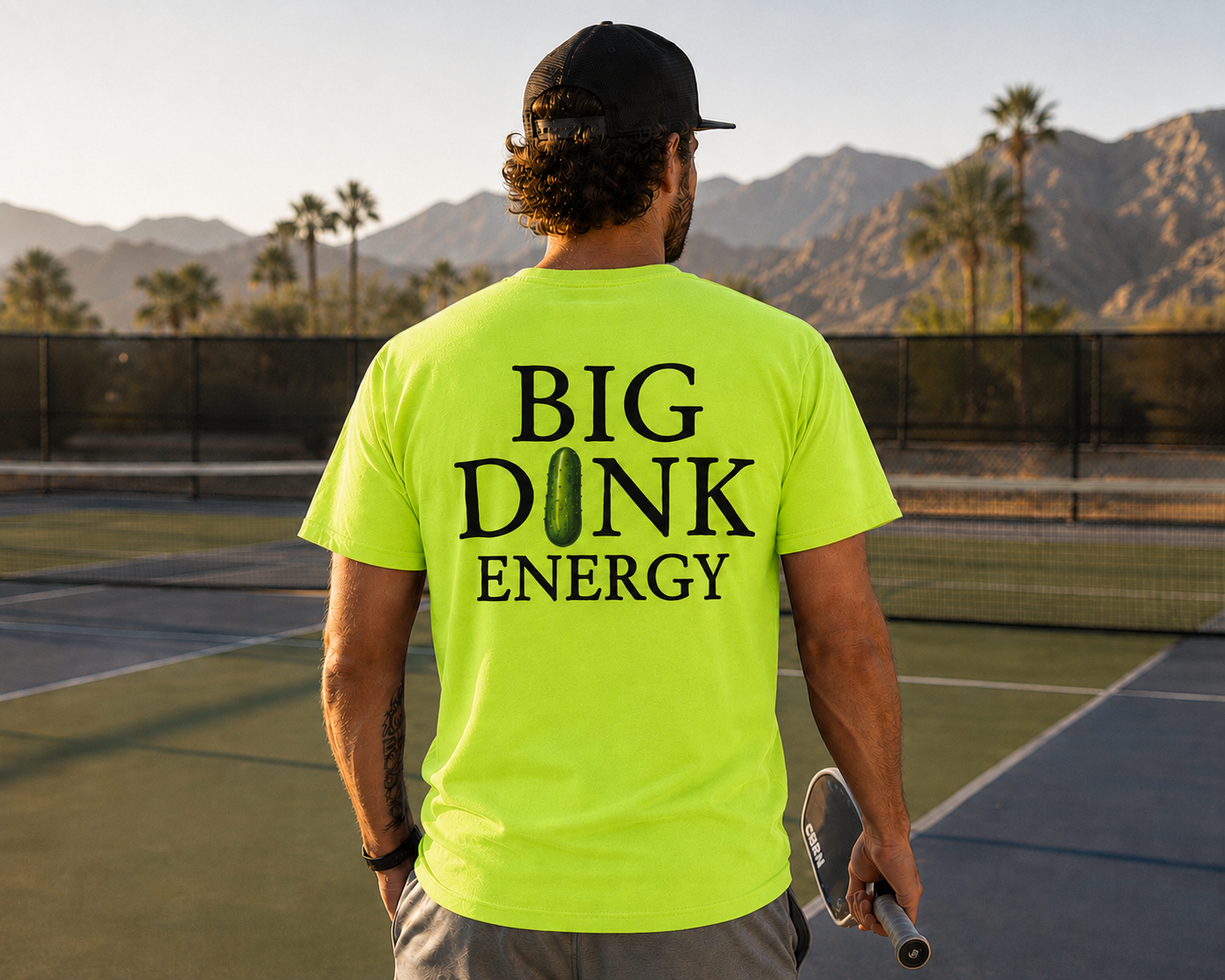 Big Dink Energy Classic Tee - Choose From 3 Neon Colors