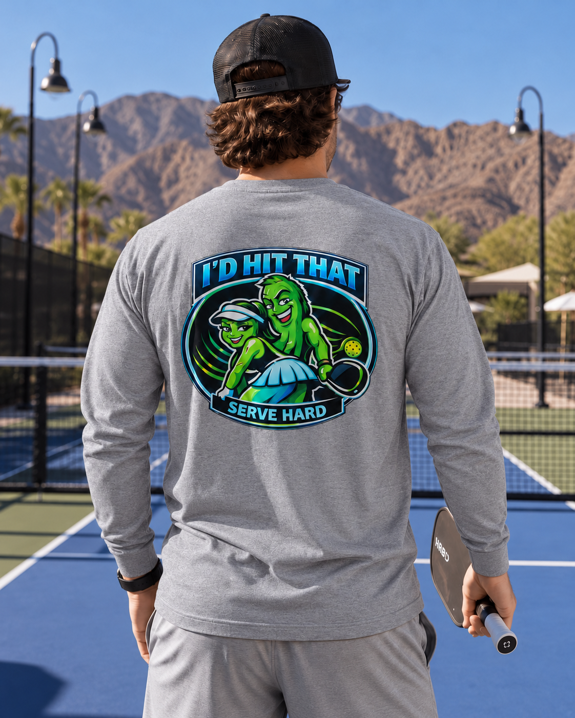 I'd Hit That Long Sleeve Tee - Choose Your Color
