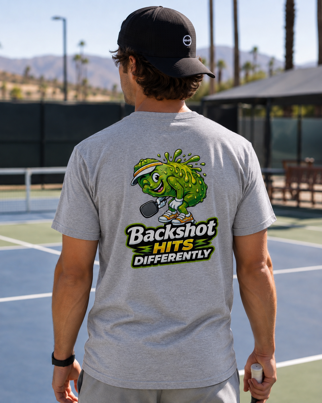 Backshot Hits Differently Tee Classic - Choose Your Color