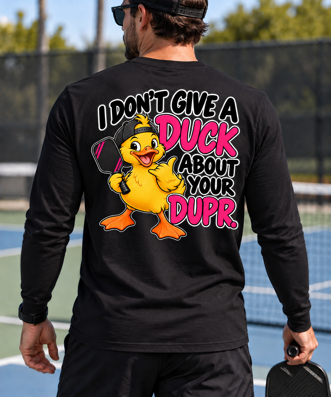 I Don’t Give A Duck Long Sleeved T-Shirt - Choose Your Color