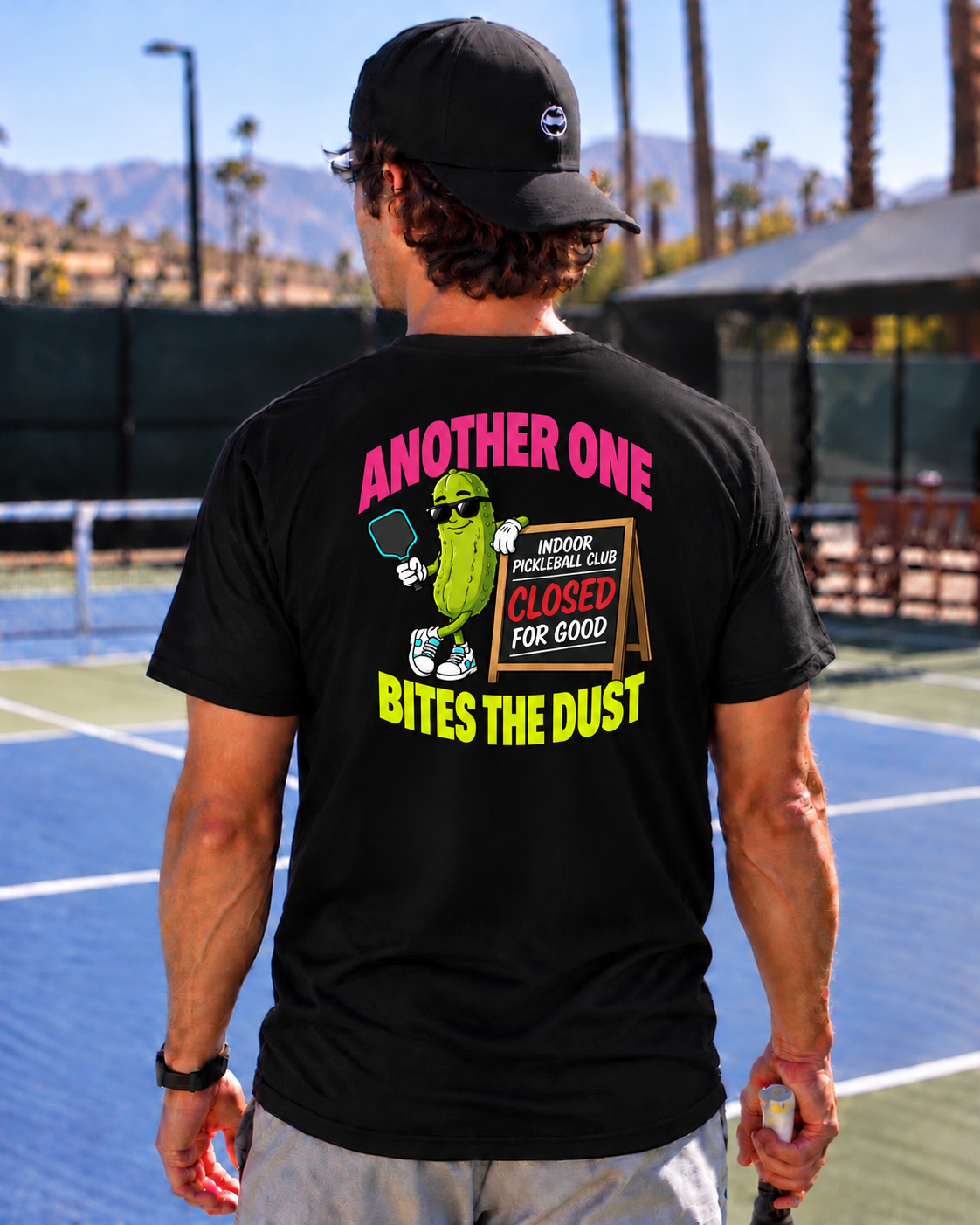 Another One Bites The Dust Performance Tee - Black Only