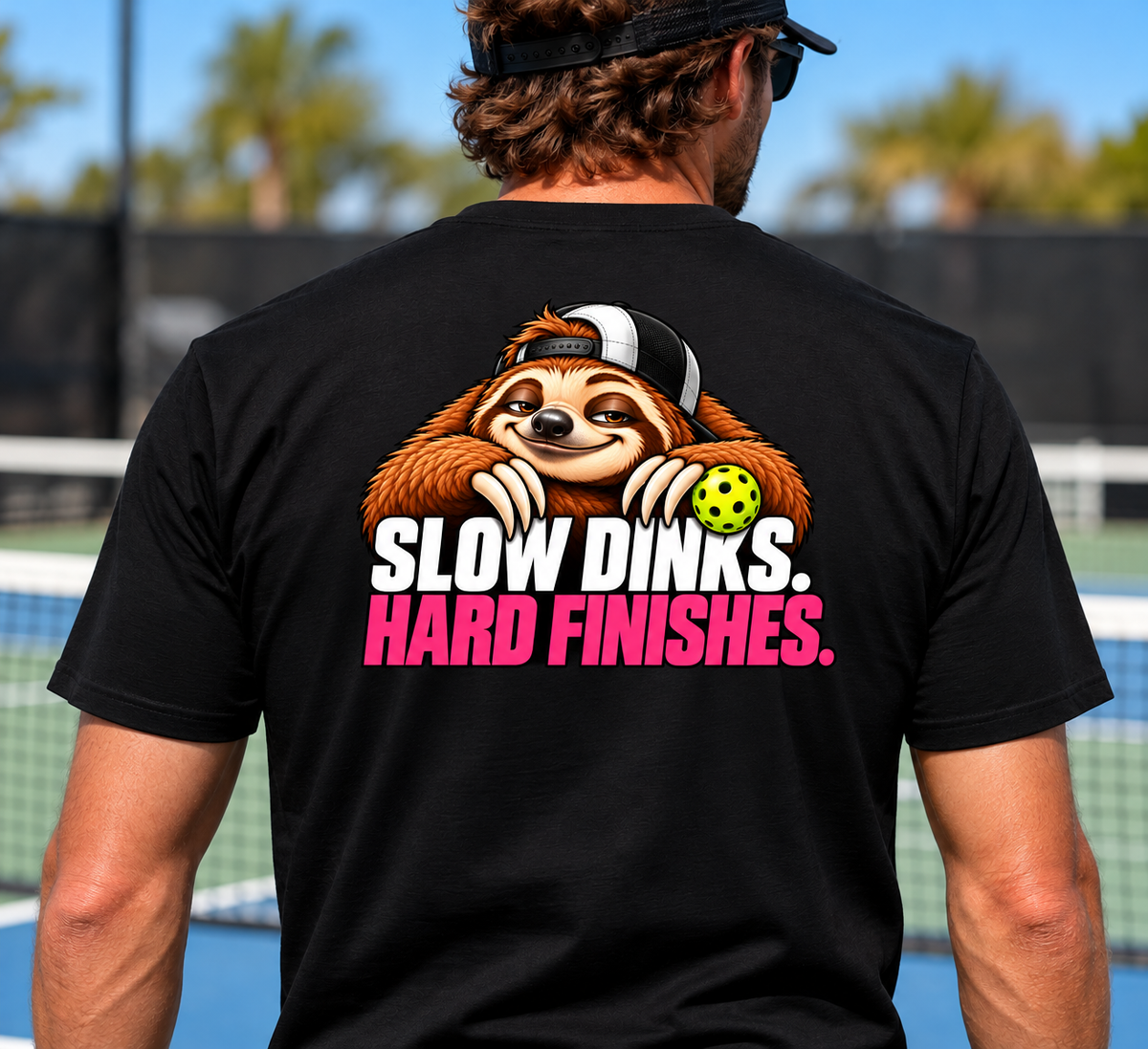 Slow Dinks Hard Finishes Performance Tee