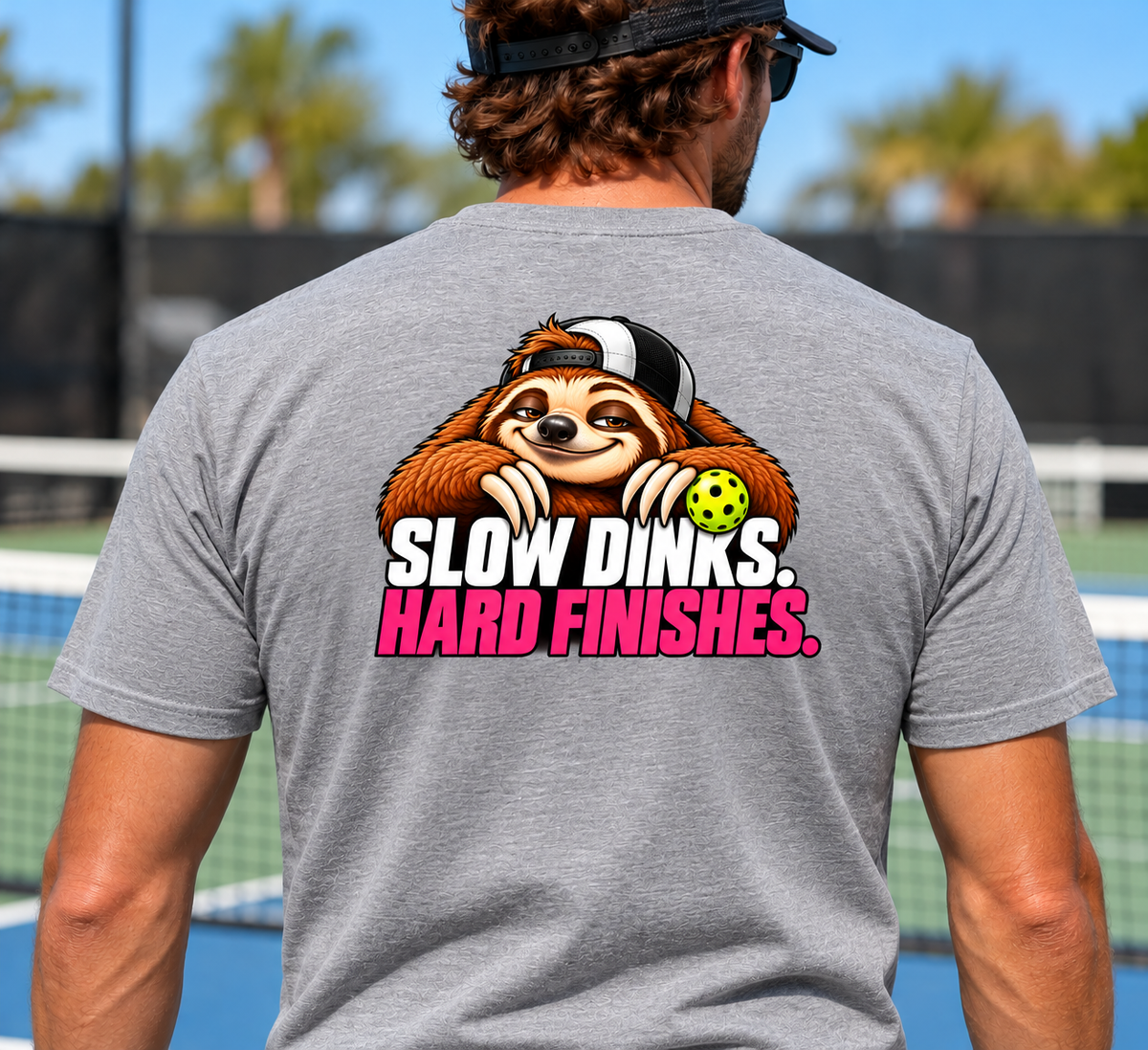 Slow Dinks Hard Finishes Classic Tee