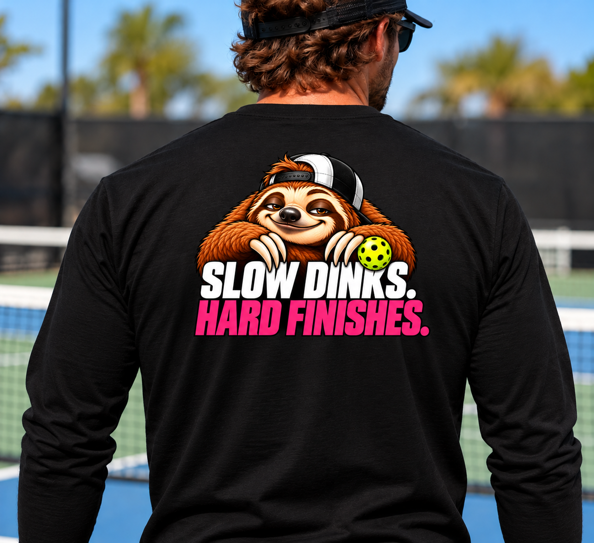 Slow Dinks Hard Finish Long Sleeved T-Shirt