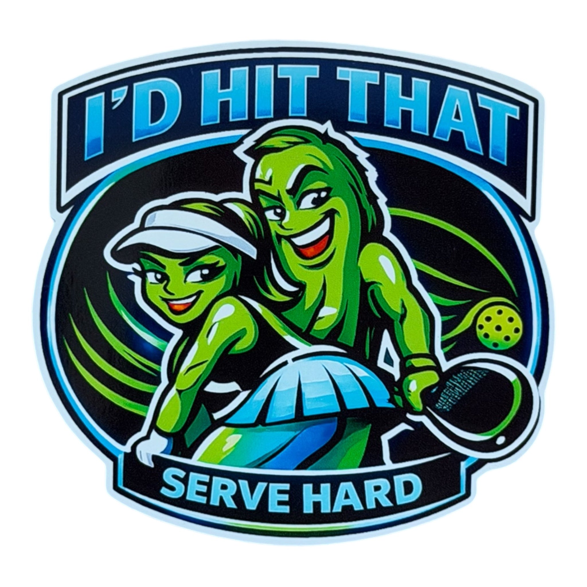 I’d Hit That Vinyl Sticker